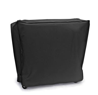 China Outdoor Cooler Cart Cover Black Waterproof Cooler Cover Drinks Car Rolling Cold Cover for sale