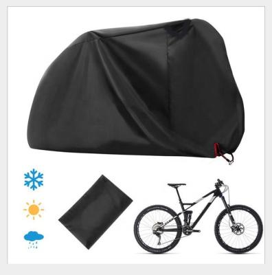 China Durable Outdoor Windproof Durable UV Proof Folding Oxford Polyester Polyester Snow Snow Bicycle Bike Bicycle Cover for sale