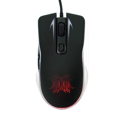 China 3200 DPI Game Gaming Mouse RGB Backlit Hot Selling Rainbow Backlit Wired Mouse for sale