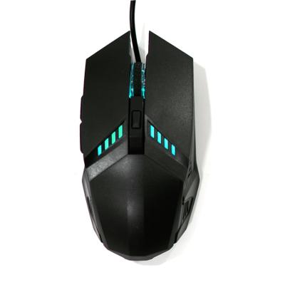 China 3200 DPI Game Gaming Mouse RGB Backlit Hot Selling Rainbow Backlit Wired Mouse for sale