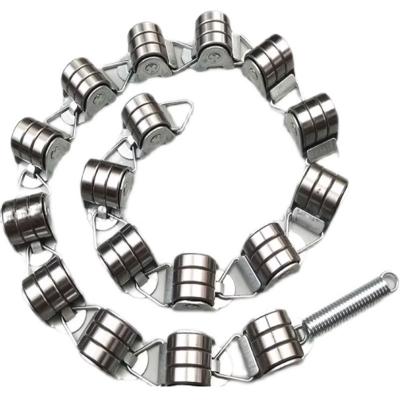 China Modern 17 Section Pulley Group Three Bearing Chains Pitch 50.5/56mm Daa332n3 Escalator Reverse Guide Otis Link Escalator Slewing Chain for sale