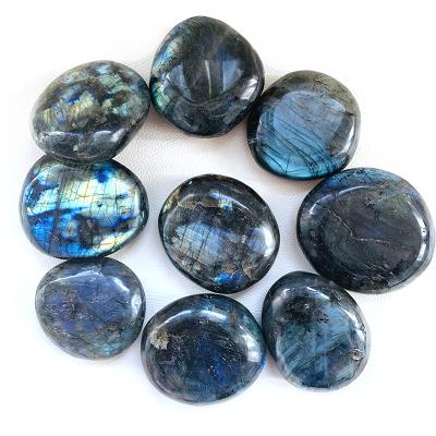 China Europe Wholesale Price Natural Healing Crystal Stone Polished Palms Labradorite Palms for sale