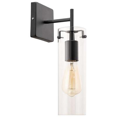 China Contemporary modern simple glass industrial wall lamp for living room, dining room and cafe for sale