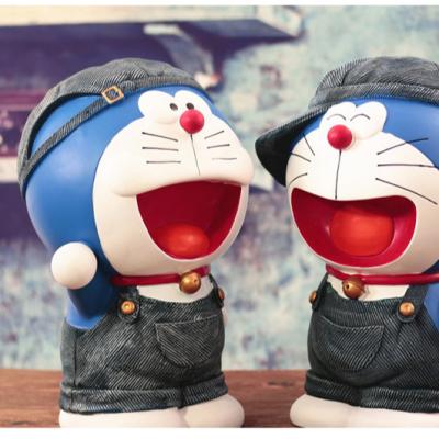 China Creative Cartoon Character Piggy Bank Fashion Animation Money Can Children's Money Can Large Capacity Paper Money Falling Anti Children's Change Box for sale