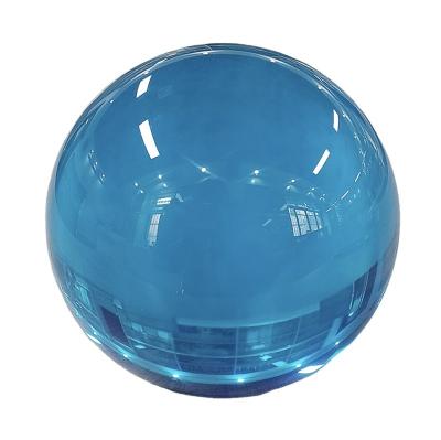 China Transparent Creative Crystal Ball Resin Europe Crystal Ball Pendant Color Toy Ball for sale