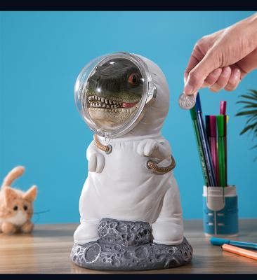 China Save the Cute Children's Piggy Bank Dinosaur Astronaut Money Bank Cartoon Piggy Bank Gift Personality Piggy Bank Only Can Be Saved, Can't Go Out t for sale