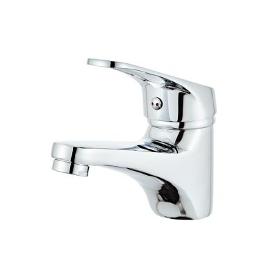 China Modern Bathroom Faucet Chrome Handle Single Handle Bathroom Sink Faucet for sale