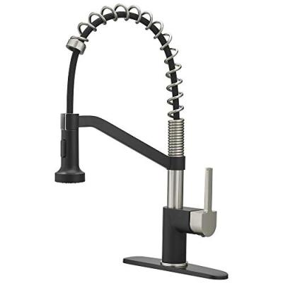 China Sense Faucets Touch On Kitchen Faucet, Single Handle With Pull Out Sprayer, Commercial Spring Lower Smart Kitchen Faucet for sale