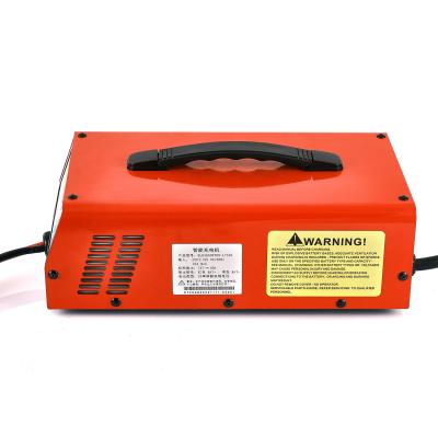 China ELD36 Series Large 12V/24V 100A Red Lead Acid Palladium 2.0 Iron Shell High Power Charger/Lithium Battery Charger for sale