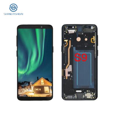 China low price mobile parts cell phone touch screen for samsung s9, cell phone lcd display for samsung s9 screen replacements for samsung s9 for sale