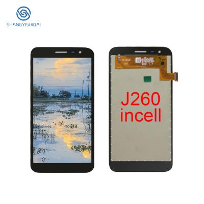 China factory price mobile phone lcds for samsung lcd screen for samsung j260 lcd incell oncell for samsung screen replacement for samsung j260 for sale