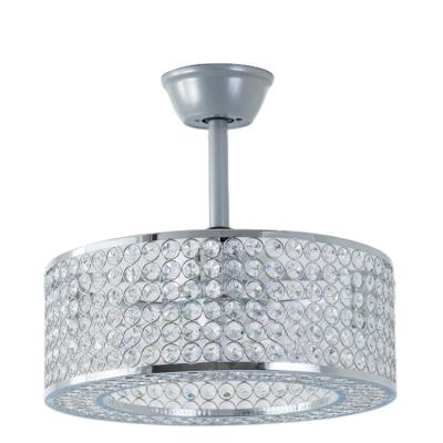 China Modern Made in China Crystal Iron Art Nordic Light Ceiling Fan Light for Ceiling for sale