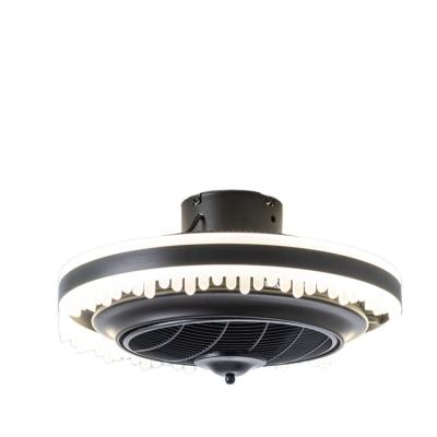 China Modern Modern Retractable Led Ceiling Fans Vintage Light Remote Control Ceiling Led Fan Light For Home for sale