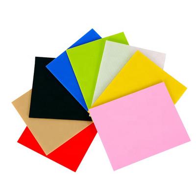 China Factory Manufacturer Eco - Friendly Free Sample Plastic PP Core Material Colorful Durable Sheet for sale