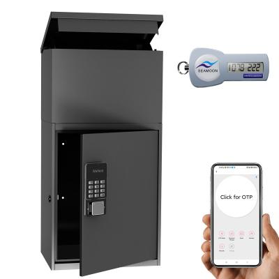 China Wall Mounted Waterproof Smart Mailbox Delivery Box For Home for sale