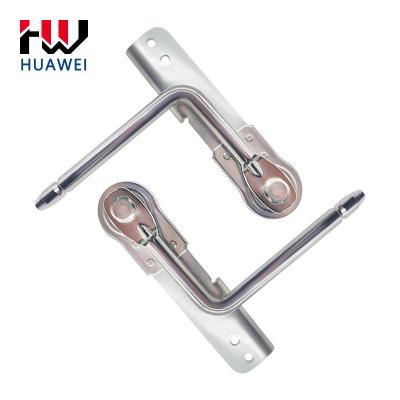 China Modern Folding Connecting Furniture Sofa Headrest Mechanism Adjustable Ratchet Sofa Hinge for sale