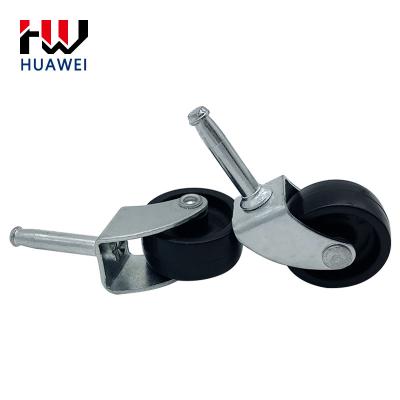 China Modern Office Chair Caster Wheels For All Floors Replacement Wheel , Decorative Furniture Casters for sale