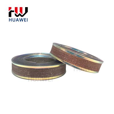 China Multiple PVC Transparent and Bottom Colors/Various Colors Patterns and Sizes Plastic Strip Glitter Trim Strip for Sofa, Cabinet, Bed and Shoe Trim for sale