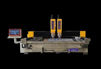 중국 3 축 CNC 그라닛 돌 조각 기계 뒤집기 유형 YK2530-2D 판매용