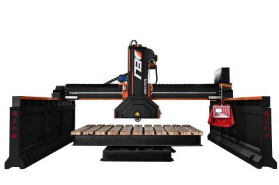 China Infrarot-automatische CNC Granitfliesenbrücke Säge Schneidemaschine PLC-1200 PLC-1400 zu verkaufen