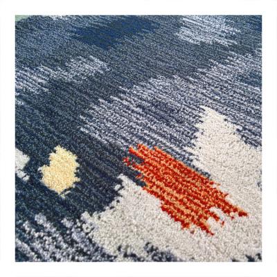 China New attractive price style modern design anti-slip 100% wool made carpet 3d rugs living room for sale