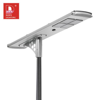 Chine New design energy saving IP65 30 road 40 50 60 80 100 120 watt all in one integrated solar led street light à vendre