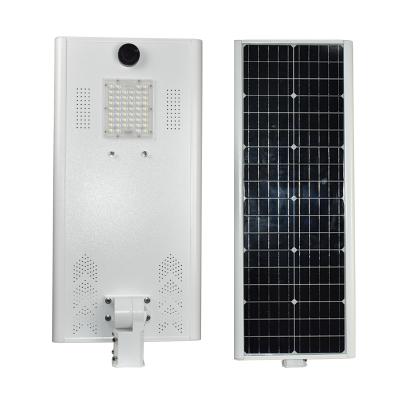 China DAWN IP66 new design outdoor high lumen 15w 30w 50w 60w integrated sensor led solar street light Te koop