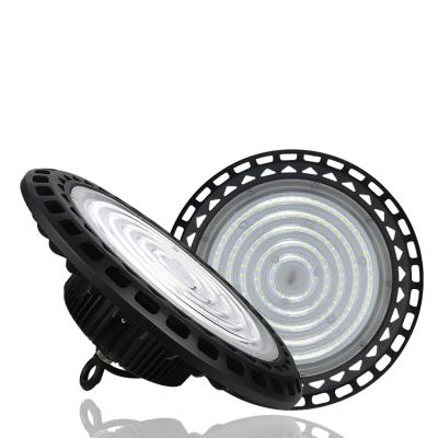 China Anti-Glare/Good Heat Dissipation/Patent Lens DAWN Factory Price IP65 100 150 200 Watt Industrial UFO Led High Bay Lighting for sale