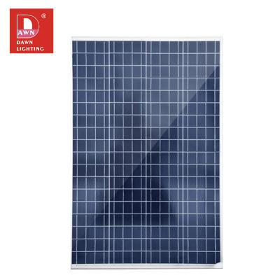 China High conversion efficiency/A grade raw materials long lifespan IP65 energy saving photovoltaic 60w solar panel for sale