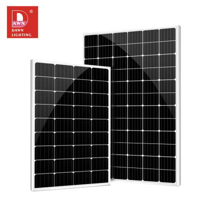 China Long Lifespan/High Turnover Rate Chinese Supplier Energy Saving and Environmental Protection IP65 100w Photovoltaic Solar Panel for sale