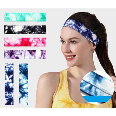 China Outdoor Sports Headwrap Sports Fitness Headband Men Safety Sports Headband Women Yoga Universal Elastic Hair Band for sale