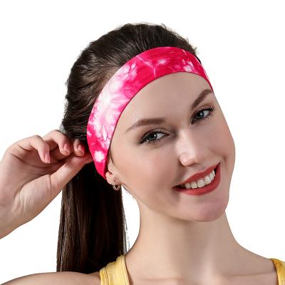 China The Other Other Breathable Sports Men Women Moisture-Wicking Sweatband Elastic Headband For Running Fitness Gym Basketball for sale