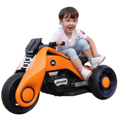 China Ride On Toy New Style Children Baby Ride on Plastic Motorbike Toy Battery Powered Kids Electric Motorcycle with Cool Light for sale