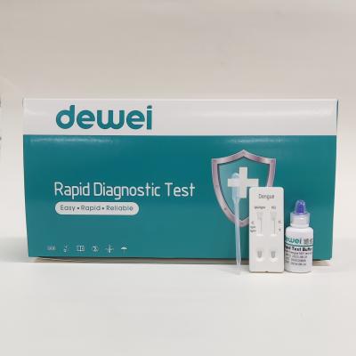 China Immunochromatographic Dengue Rapid Test Cassette Dengue Rapid Test Kit for sale