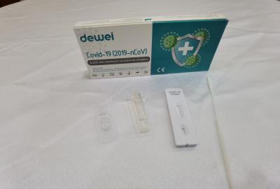 China Antigen-schneller Test Kit Nasal Oral Swab Lesungs-15mins Covid POCT Covid-19 2019-NCoV zu verkaufen