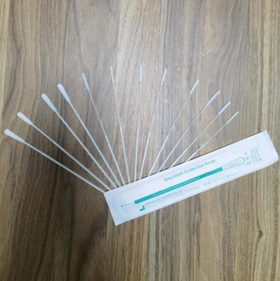 China Flocked Nylon Swab Nasal Nasopharyngeal Oral Oropharyngeal Swab for Covid-19 for sale