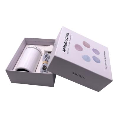 China OEM China Manufacturer Aromatherapy Diffuser Gift Packaging Box With Insert Card White Paper Box Christmas Package Wings Packaging Boxes for sale