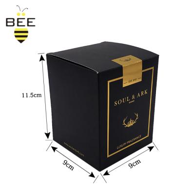 China Supplier High Quality Custom White Paper Box Recyclable For Jars Candle Gift Boxes for sale