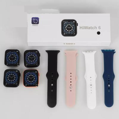 China 3G T500 plus pro Smart Watch Smartwatch Reloj Inteligente 2022 T500 Serie 6 Hiwatch T500+PRO T500+PLUS T500+MAX T500PROMAX for sale