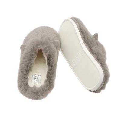 China Fashion Trend Factory Direct Sale Winter cute home interior comfort indoor soft slipperThick Fur Fashional Warm Anti-Slip Breathable Slipper for sale