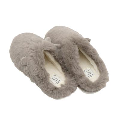 China Fashion Trend Manufacturer Wholesale Winter cute home comfort indoor slippers soft plush slippers Thick Fur Fashional Warm Anti-slip Slipper for sale