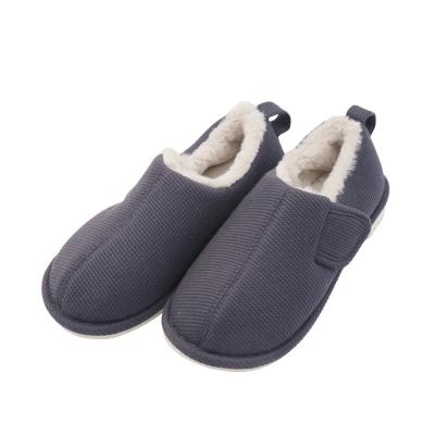 China Fashion Trend Factory Direct Sale Anti-silp Winter Fashion Warm Fur Comfortable Room Shoes Men's and Women's Cotton Fur Warm Slippers for sale