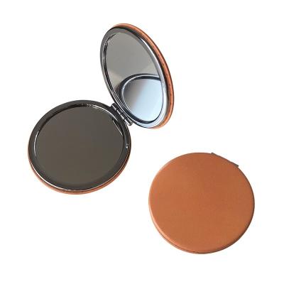 China RTS Mini Makeup Mirror Hand Magnifying Pocket Held Vanity Table Cosmetic Compact Makeup Mirror Pocket Hand Mirror Custom Log for sale