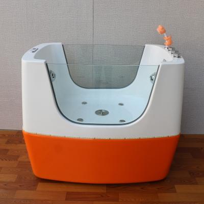 China Small Freestanding Pet Tub Tub For Dog And Cat With White Color Massage Shower Tub Home Pet Grooming Tubs Or Pet Hospital Tubs for sale