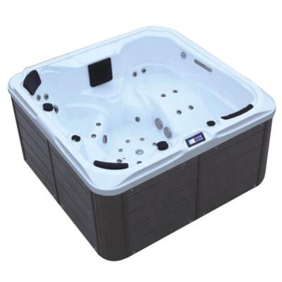 China Best Apollo Acrylic Outdoor Family Freestanding Massage Hot Tub Bathtub With Jets for sale