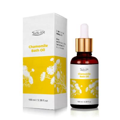 China Moisturizing OEM/ODM Chrysanthellum Indicum SPA Bath Oil 100ml Premium High Quality Pure Natural Natural Therapeutic Grade for sale