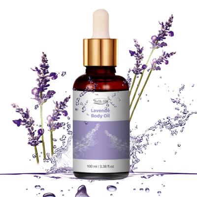 China Anti-Wrinkle Massage SPA Essential Oils OEM/ODM 100ml Premium Oil Body Oil Aromatherapy Lavandula Lavandula Angustifolia Natural Skin Care for sale