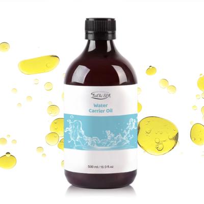 China 2021 Popular Anti-Wrinkle Massage SPA Oil 500ml Water Carrier Oil For Body Wholesale Private Label Good Quality Natural Skin Carrier Oil for sale