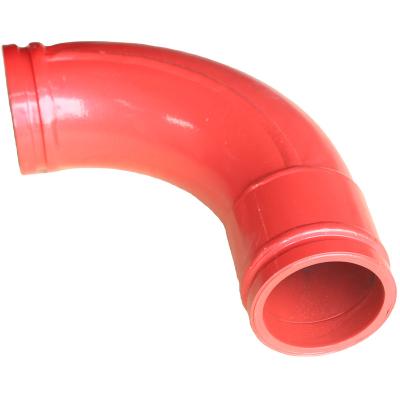 China Construction Material Shops Concrete Construction Machinery Parts Pipeline Bend Elbow For Xcmg Hydraulic Pump Truck Engines And Machinery Parts for sale