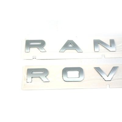 China LR008212 LR008213 sports rear brand car stickers for Range Rover 02-09/10-12 name plate aftermarket auto parts for sale